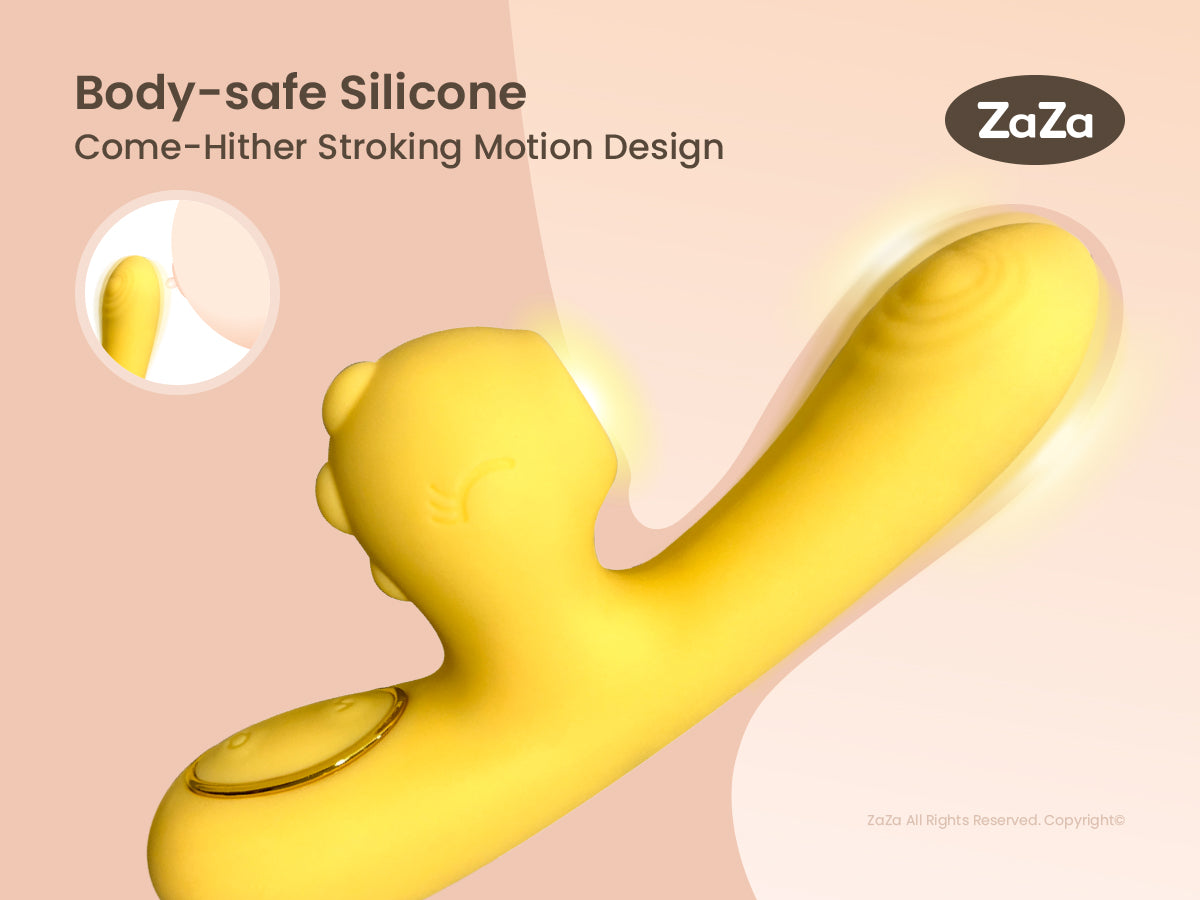 ZaZa Dual-Stimulation Suction & G-Spot Rabbit Vibrator