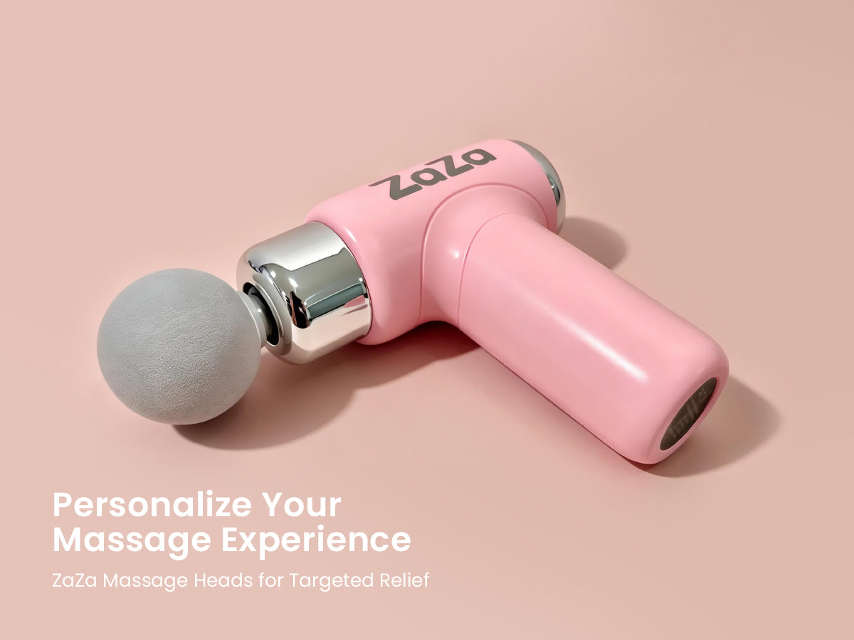 ZAZA Hypervolt Go30 – Compact Handheld Percussion Massage Gun with QuietGlide Technology