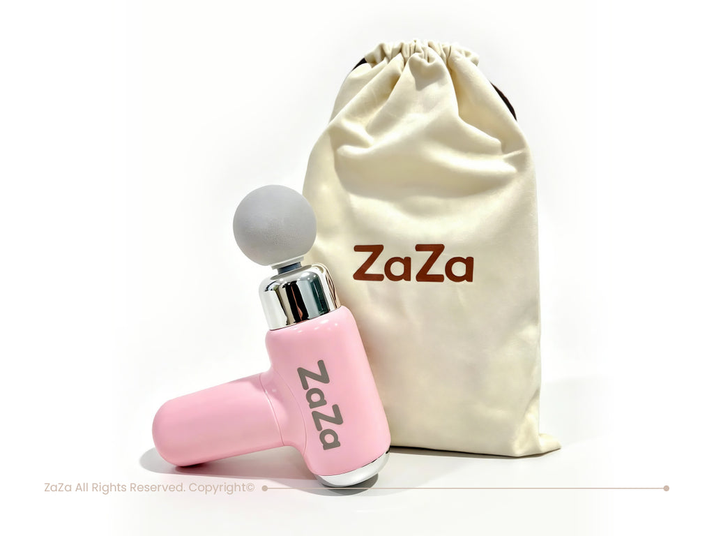 ZAZA Hypervolt Go30 – Compact Handheld Percussion Massage Gun with QuietGlide Technology