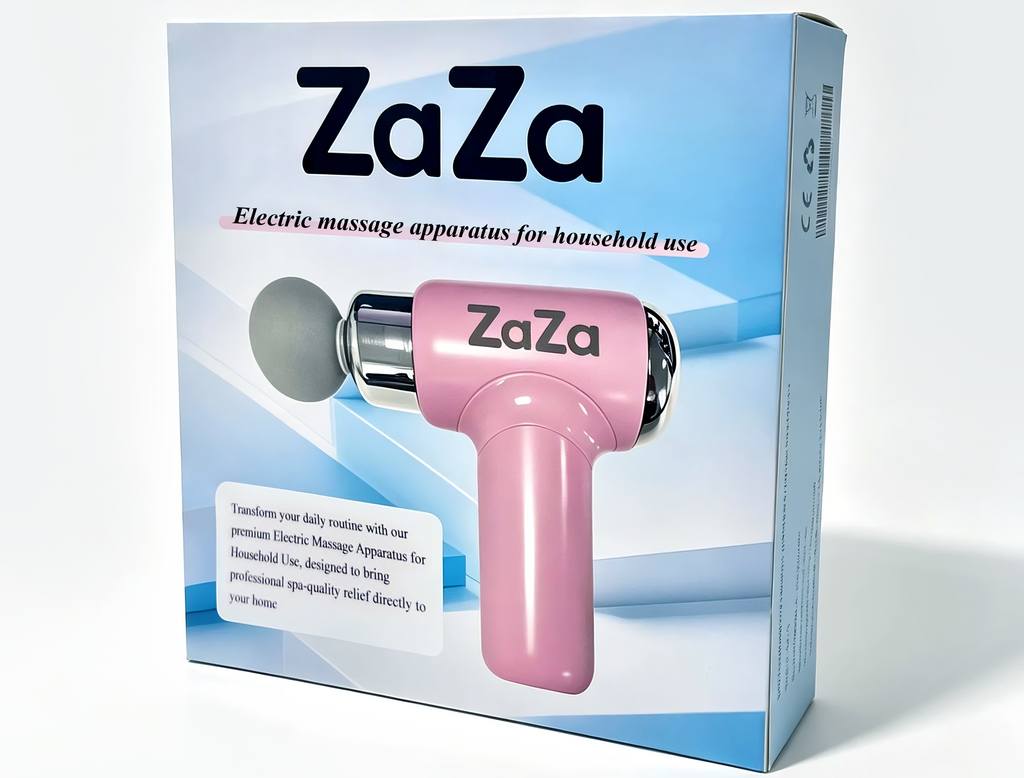 ZAZA Hypervolt Go30 – Compact Handheld Percussion Massage Gun with QuietGlide Technology