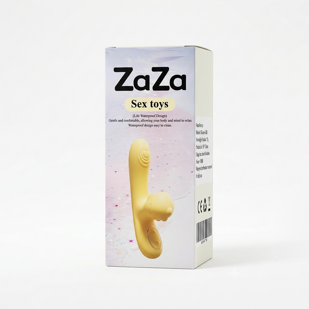 ZaZa Dual-Stimulation Suction & G-Spot Rabbit Vibrator